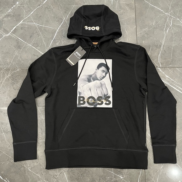 Hugo Boss | Shirts | Boss Hugo Boss Goat Muhammed Ali Hoodie Nwt | Poshmark